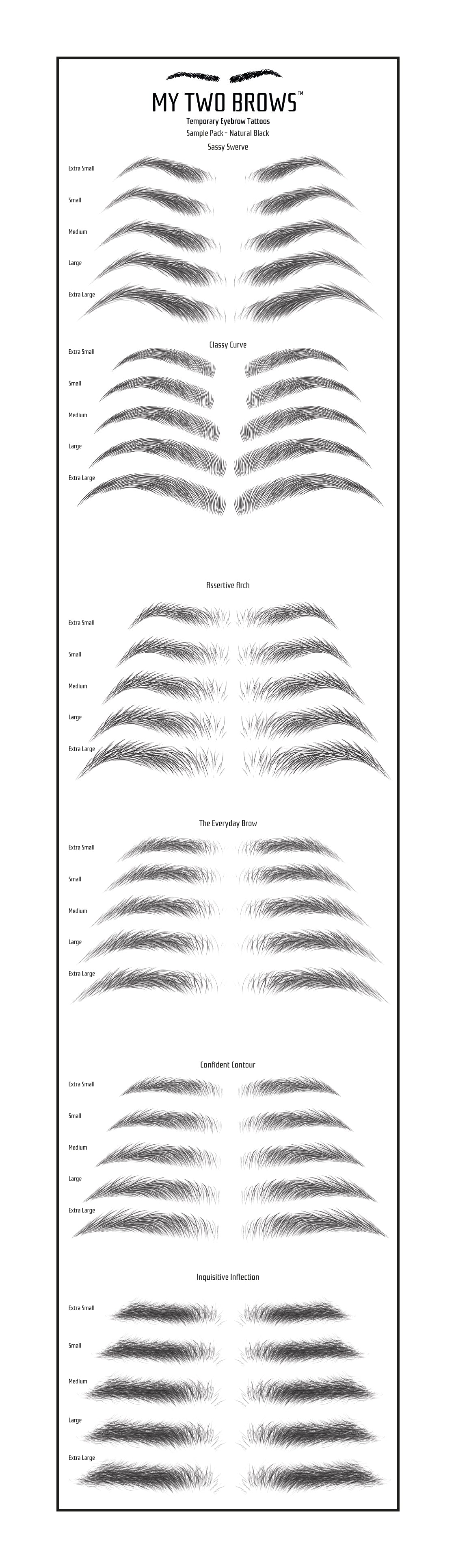 Sample Pack My Two Brows