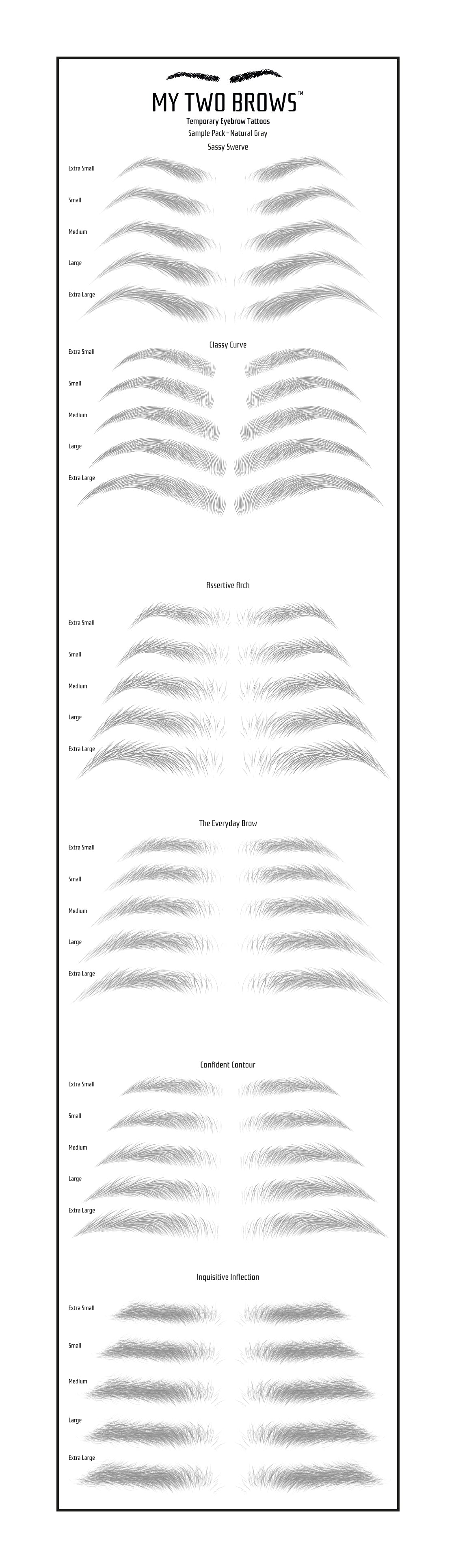Sample Pack My Two Brows