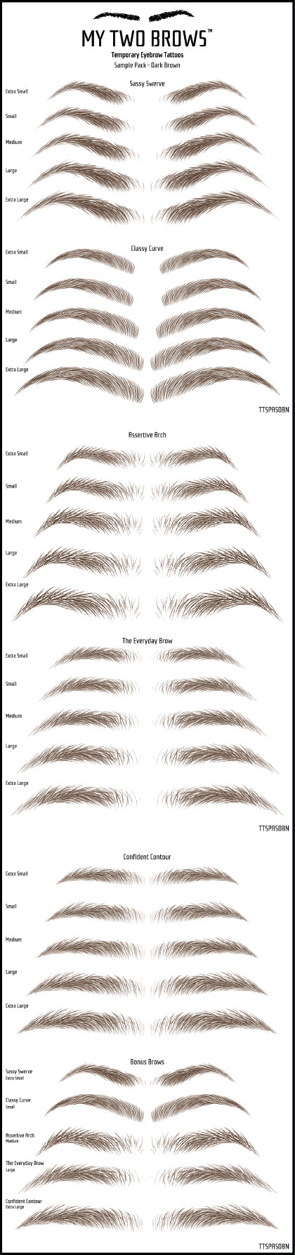 Free Sample Pack My Two Brows