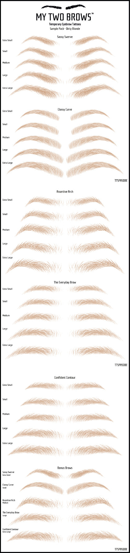 Free Sample Pack My Two Brows