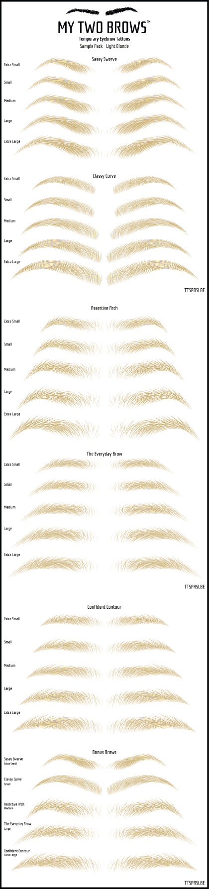 Free Sample Pack My Two Brows