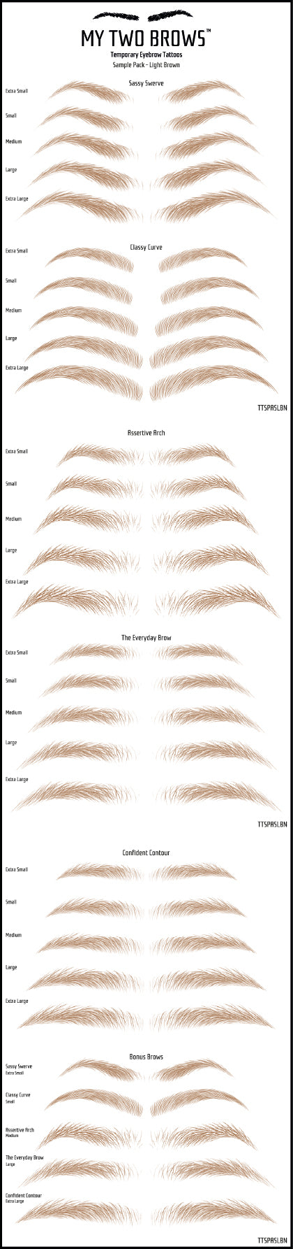 Free Sample Pack My Two Brows