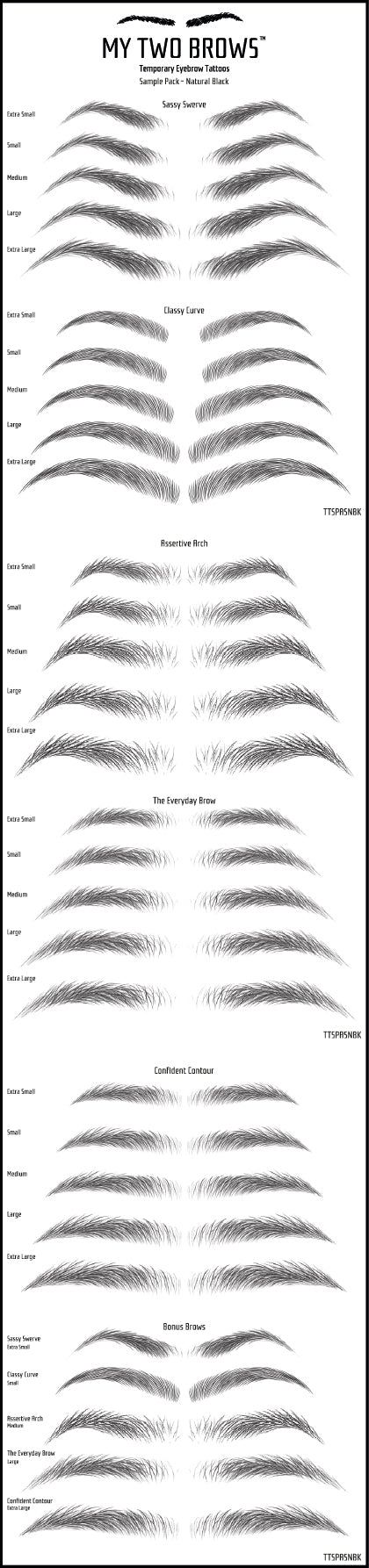 Free Sample Pack My Two Brows