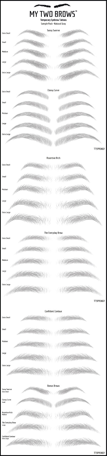 Free Sample Pack My Two Brows
