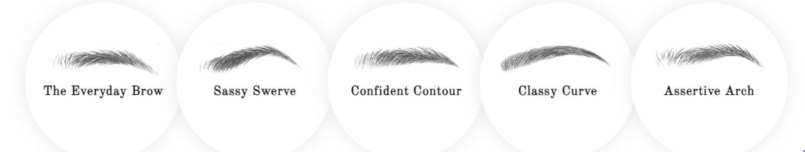 Brows Variations Eyebrow Shapes: Different Brow Types & Styles – My Two Brows
