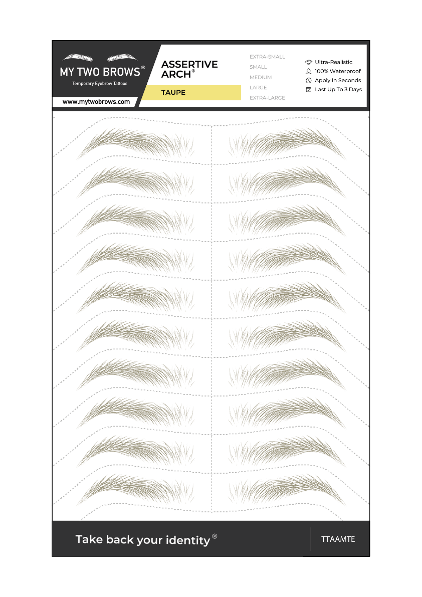 Temporary Eyebrow Tattoos