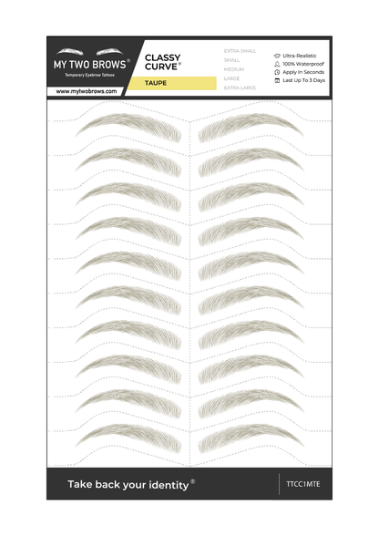 Temporary Eyebrow Tattoos