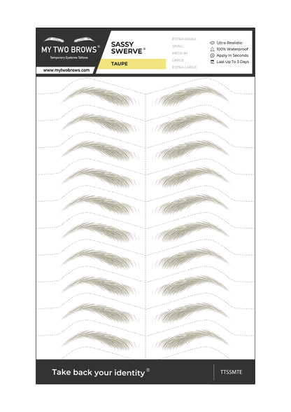 Temporary Eyebrow Tattoos