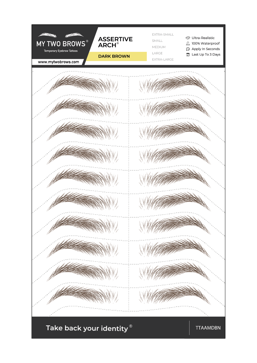 Temporary Eyebrow Tattoos