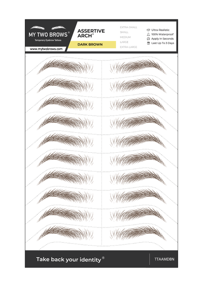 Temporary Eyebrow Tattoos