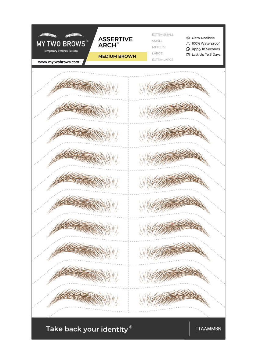 Temporary Eyebrow Tattoos