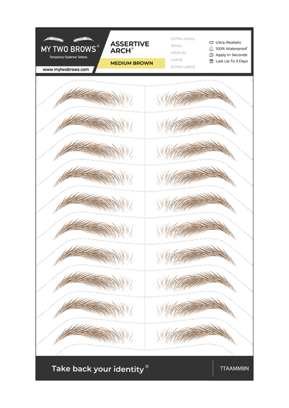 Temporary Eyebrow Tattoos