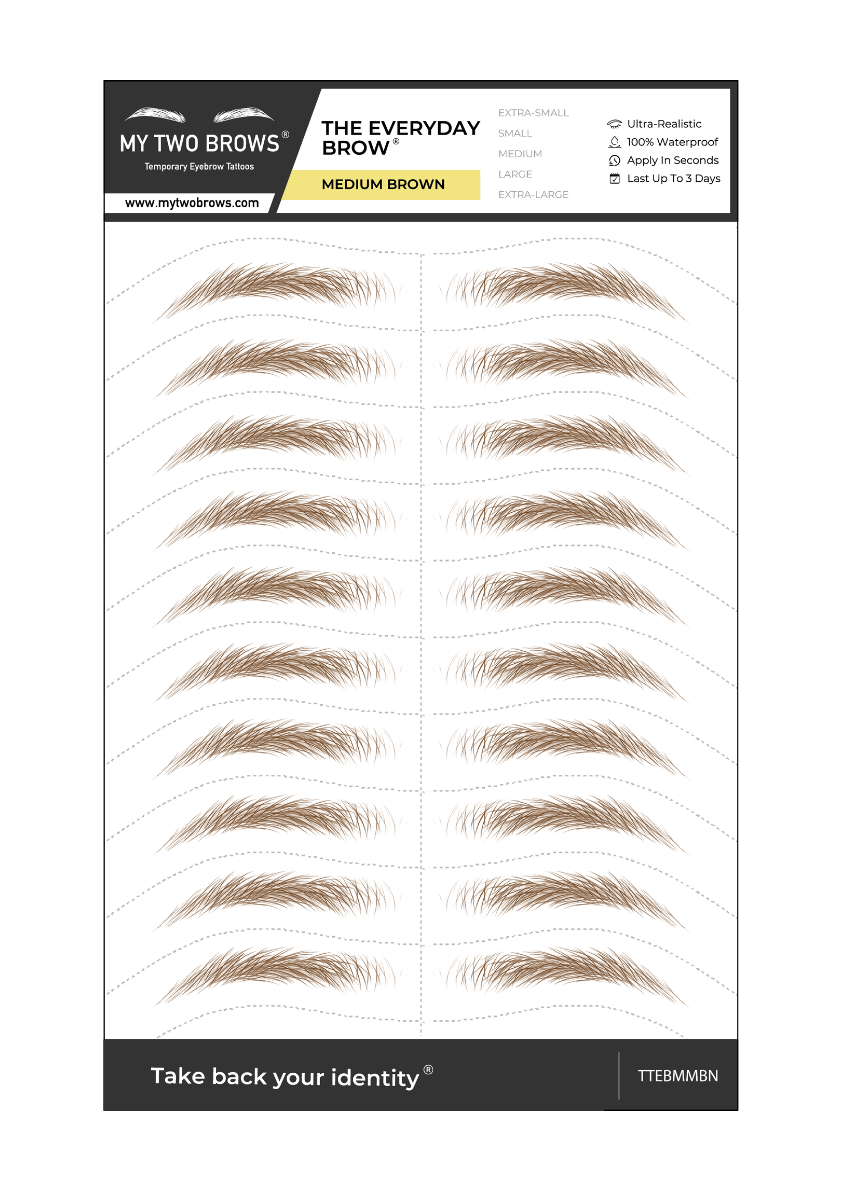 Temporary Eyebrow Tattoos