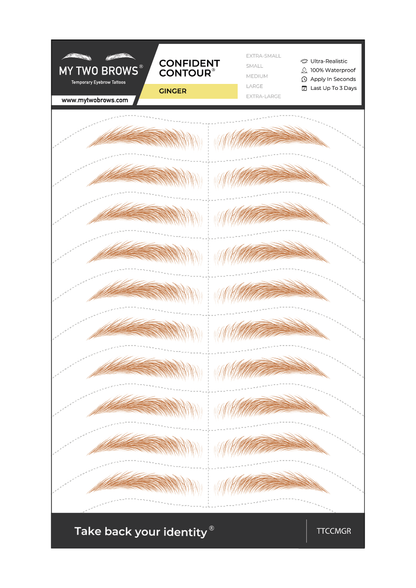Temporary Eyebrow Tattoos