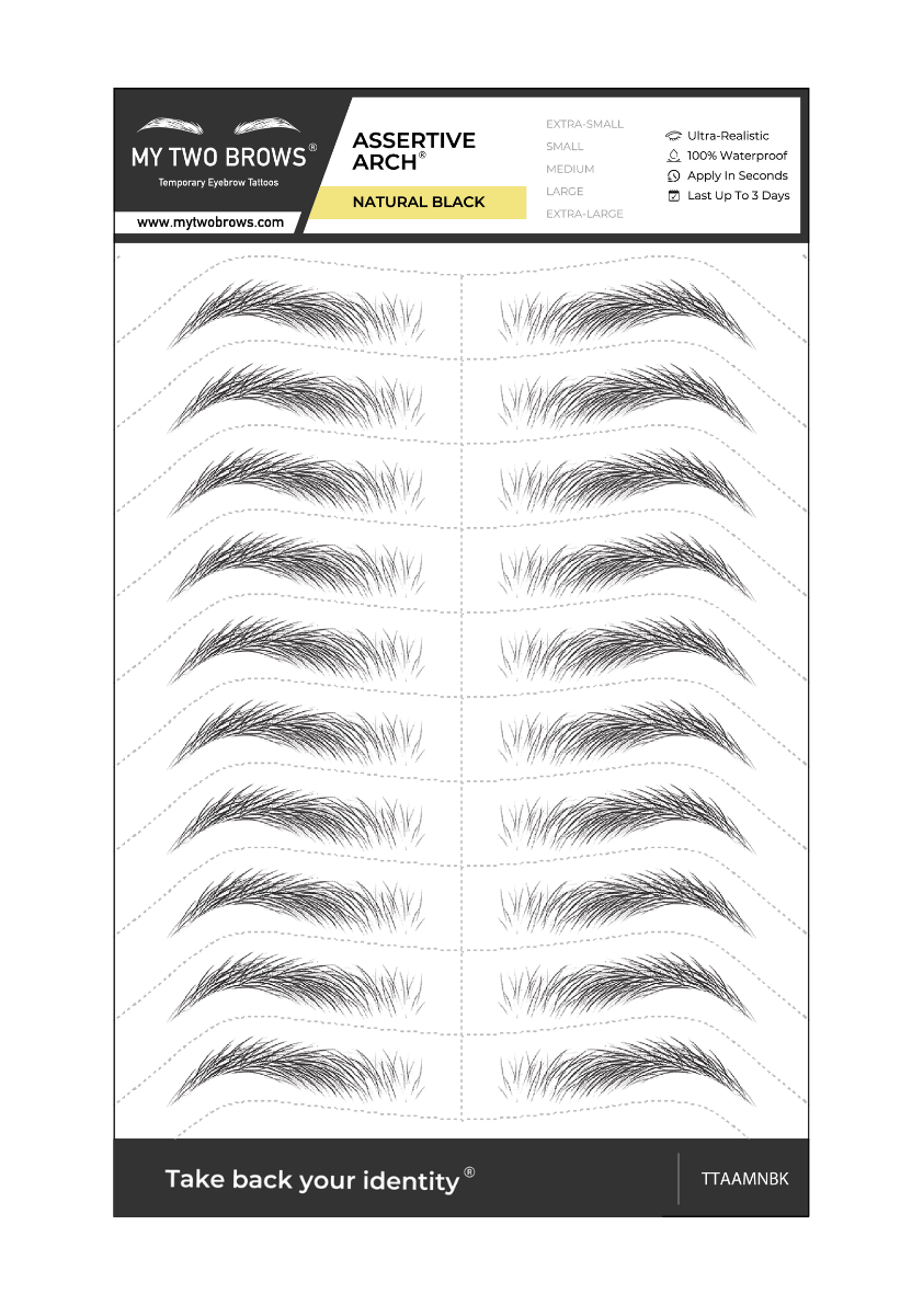 Temporary Eyebrow Tattoos