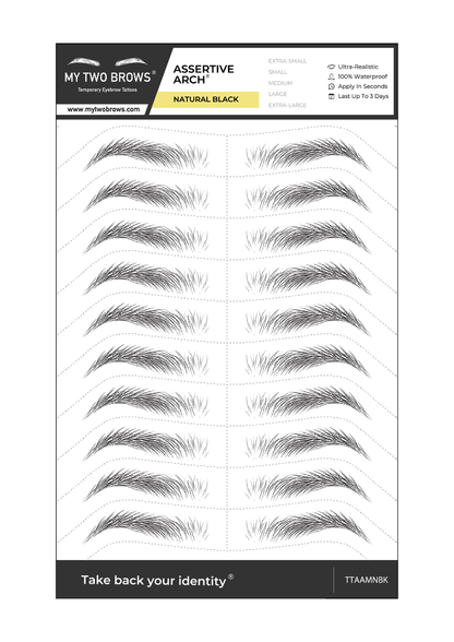 Temporary Eyebrow Tattoos