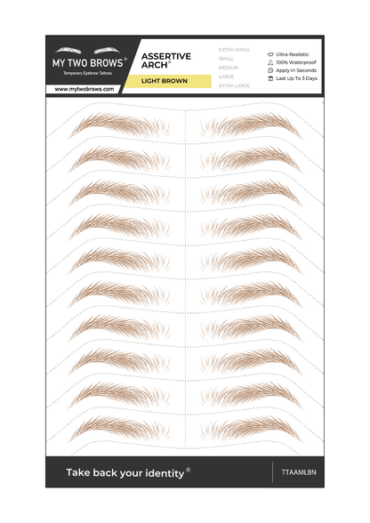 Temporary Eyebrow Tattoos