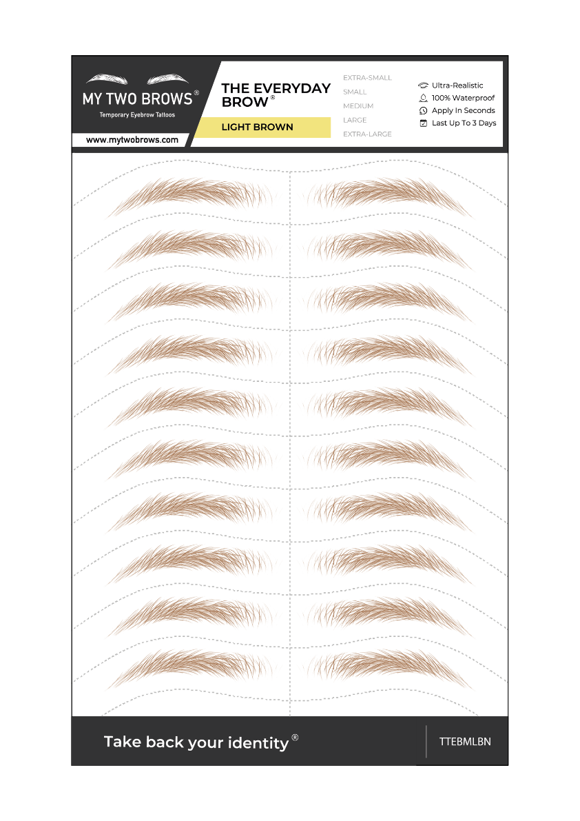 Temporary Eyebrow Tattoos