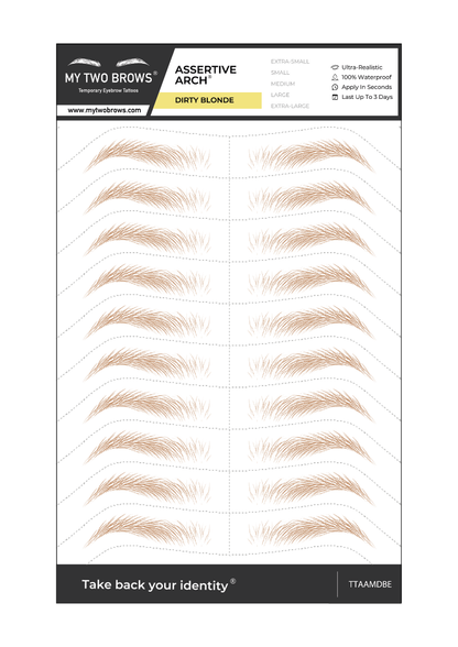 Temporary Eyebrow Tattoos