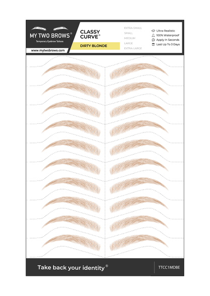 Temporary Eyebrow Tattoos