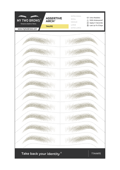 Temporary Eyebrow Tattoos