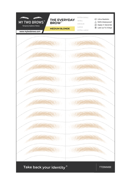 Temporary Eyebrow Tattoos