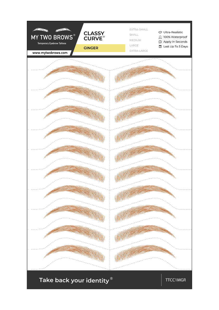 Temporary Eyebrow Tattoos