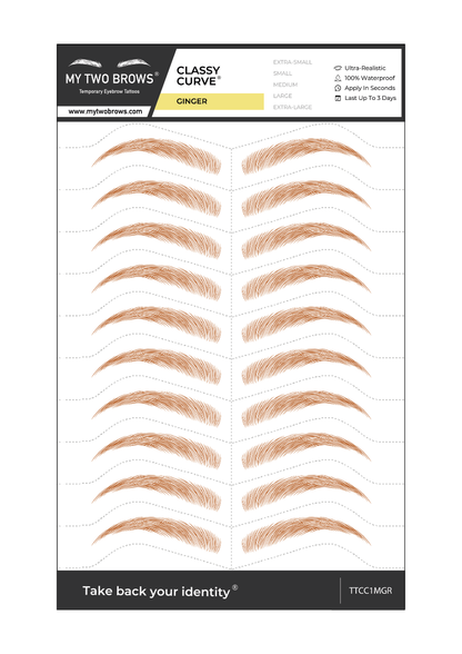 Temporary Eyebrow Tattoos