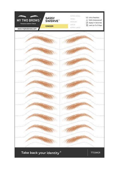 Temporary Eyebrow Tattoos