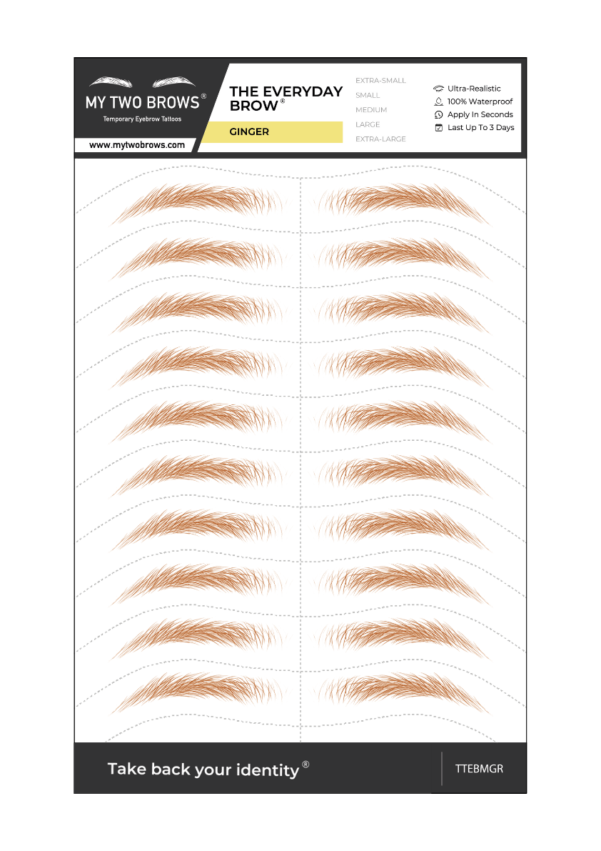 Temporary Eyebrow Tattoos