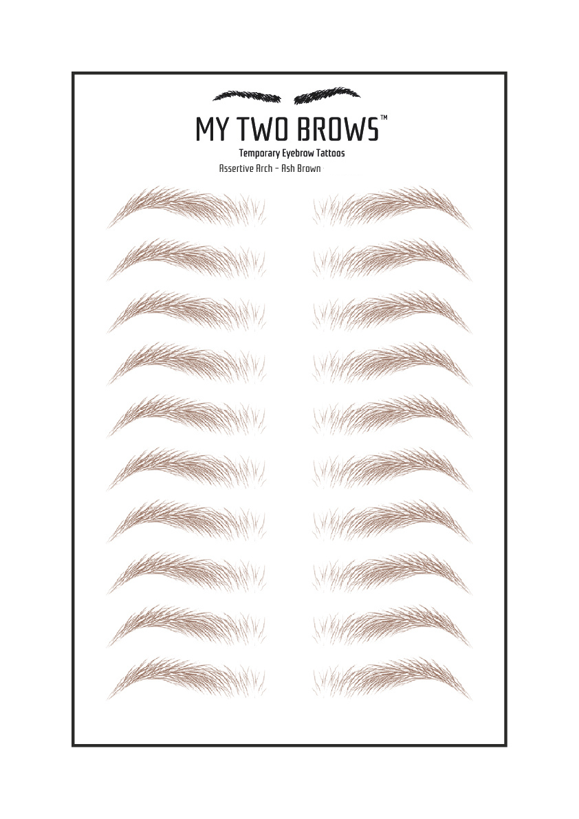 Temporary Eyebrow Tattoos (TEST COPY) My Two Brows