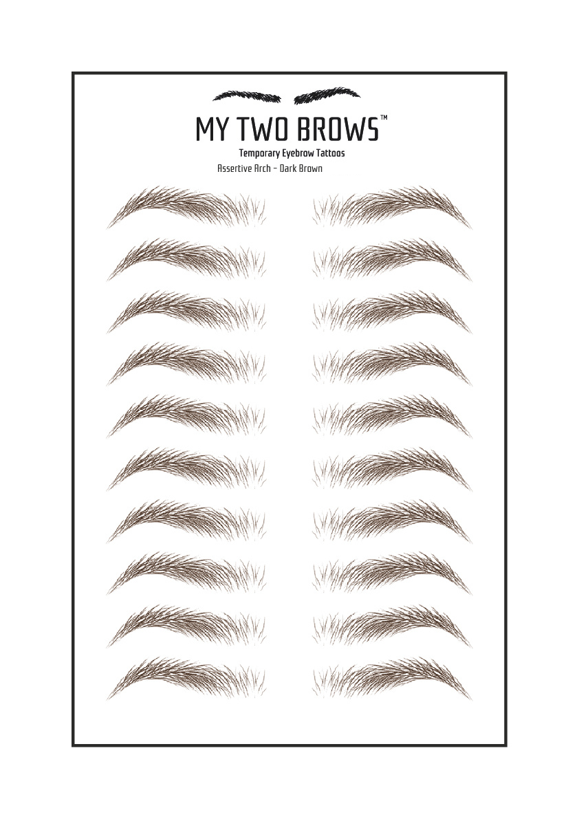 Temporary Eyebrow Tattoos (TEST COPY) My Two Brows