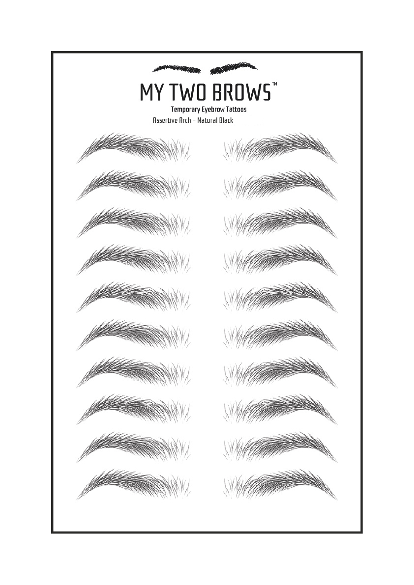 Temporary Eyebrow Tattoos (TEST COPY) My Two Brows