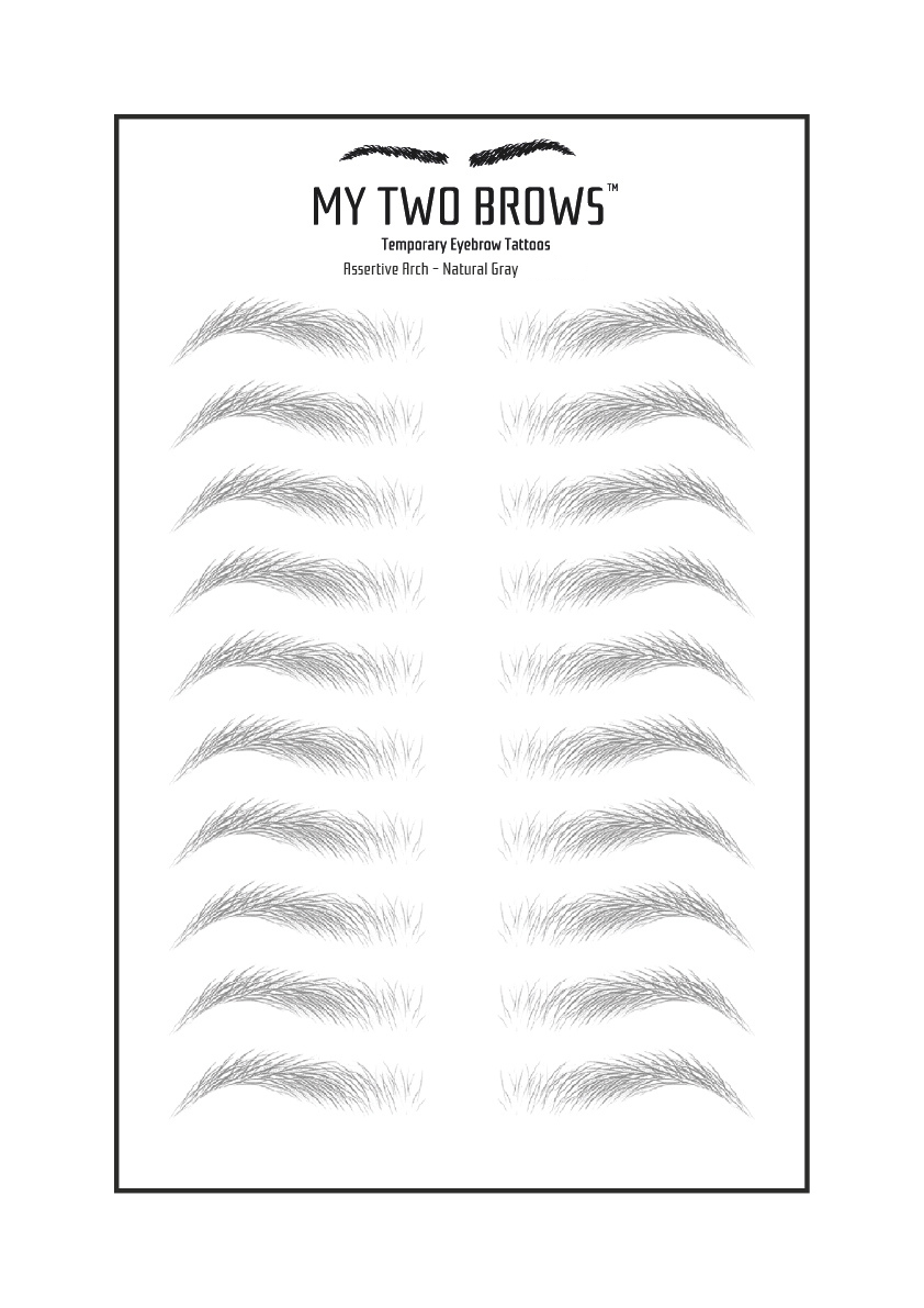 Temporary Eyebrow Tattoos (TEST COPY) My Two Brows