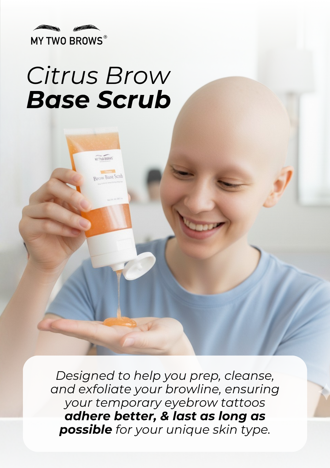 Citrus Brow Base Scrub