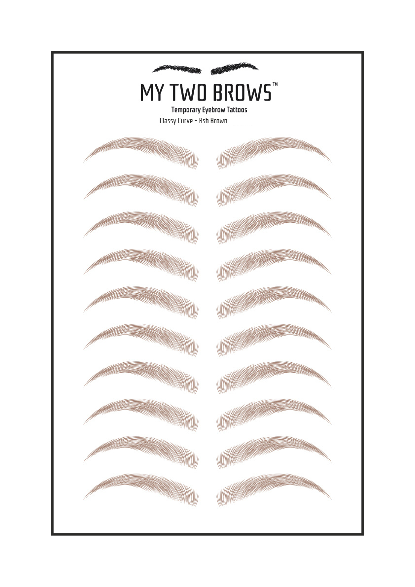 Temporary Eyebrow Tattoos (TEST COPY) My Two Brows