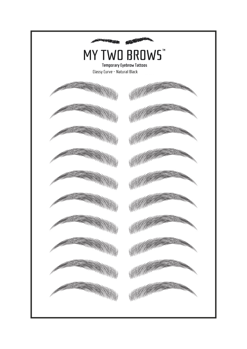 Temporary Eyebrow Tattoos (TEST COPY) My Two Brows