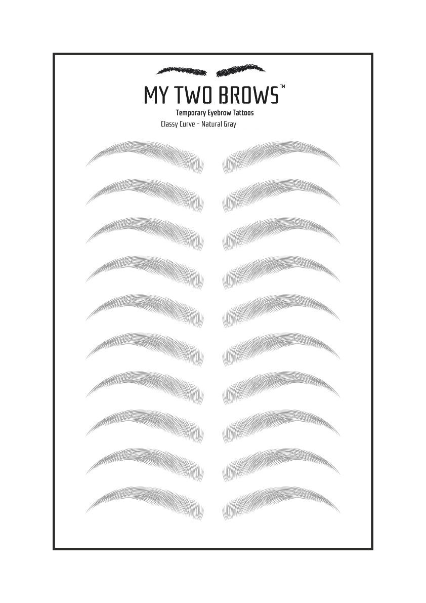 Temporary Eyebrow Tattoos (TEST COPY) My Two Brows