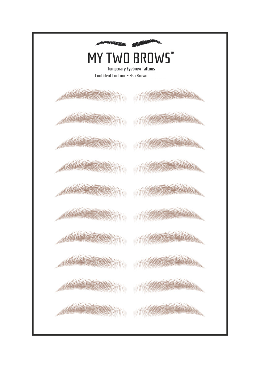 Temporary Eyebrow Tattoos (TEST COPY) My Two Brows