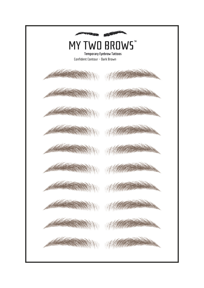 Temporary Eyebrow Tattoos (TEST COPY) My Two Brows