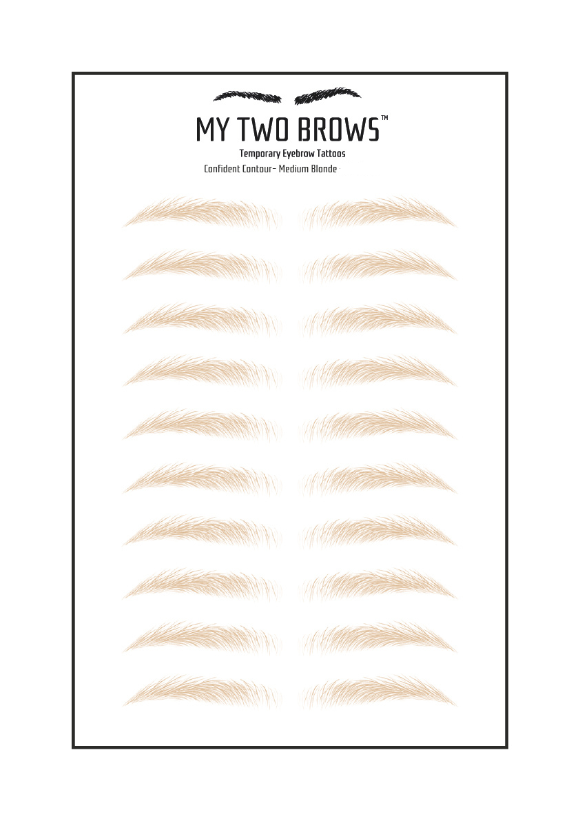 Temporary Eyebrow Tattoos (TEST COPY) My Two Brows