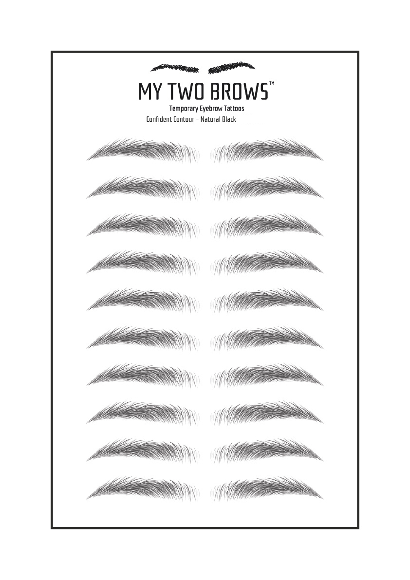 Temporary Eyebrow Tattoos (TEST COPY) My Two Brows