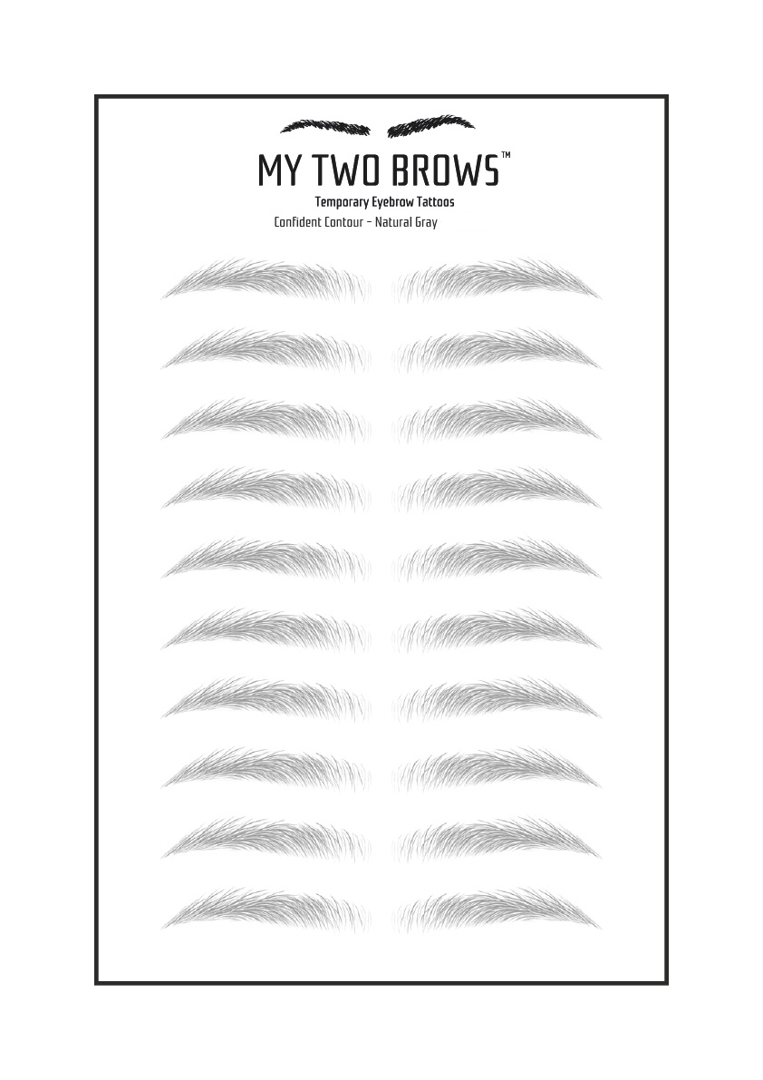 Temporary Eyebrow Tattoos (TEST COPY) My Two Brows