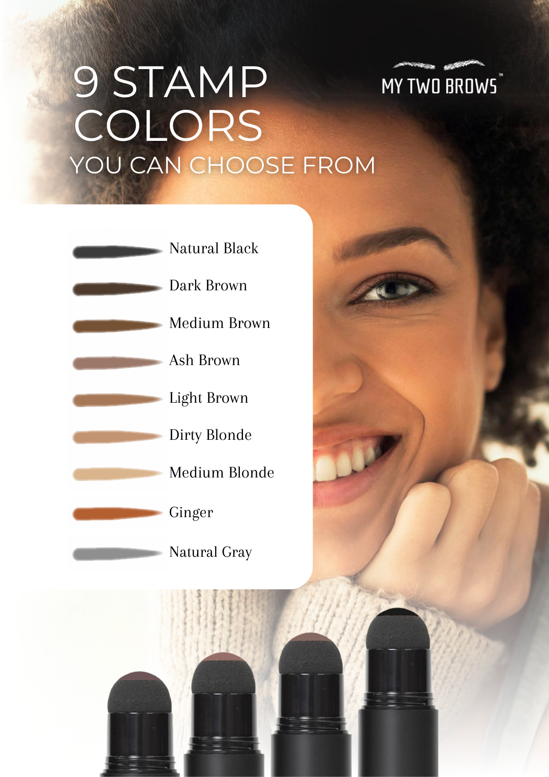 Effortless Eyebrow Stamp & Stencils Kit