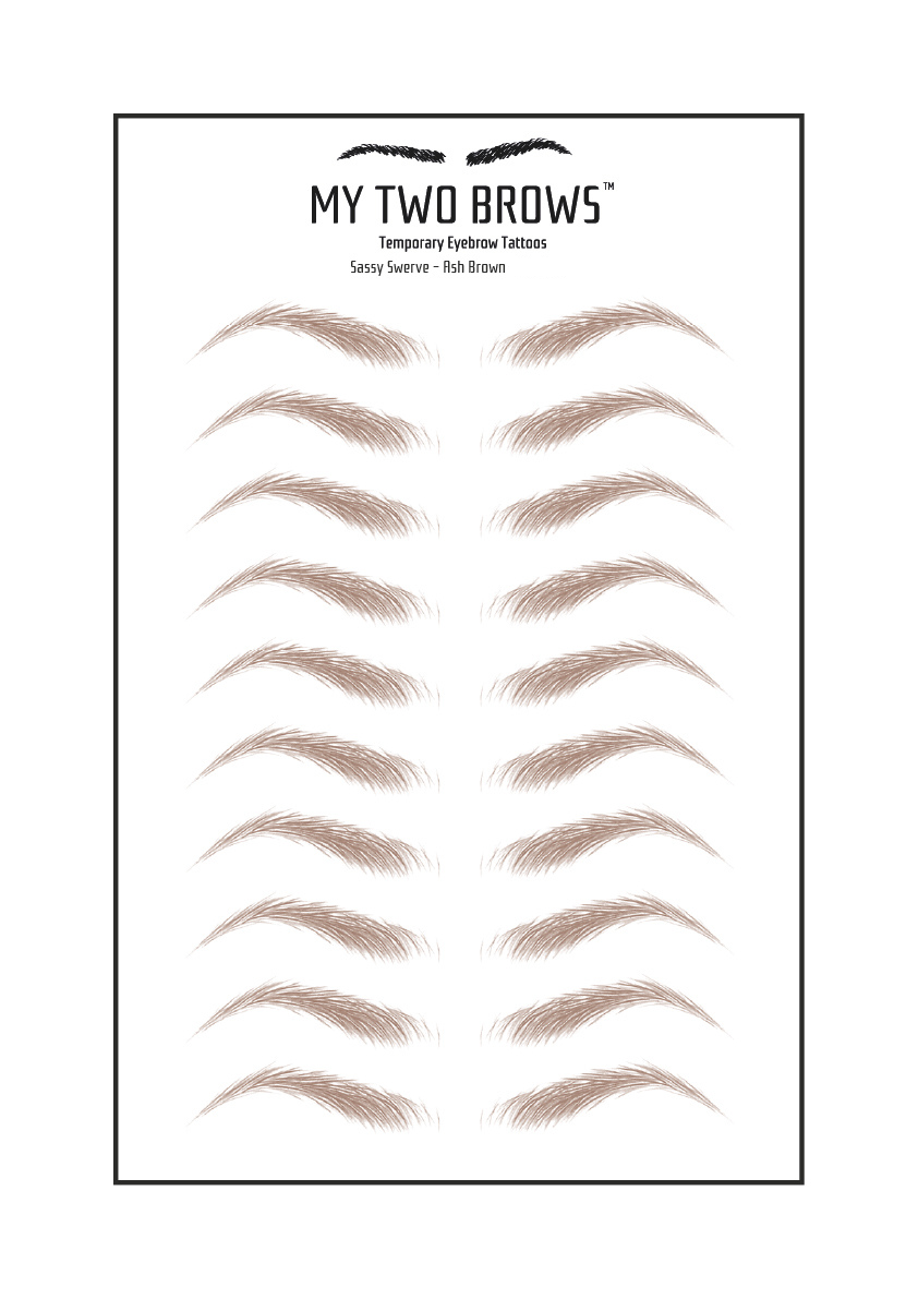 Temporary Eyebrow Tattoos (TEST COPY) My Two Brows