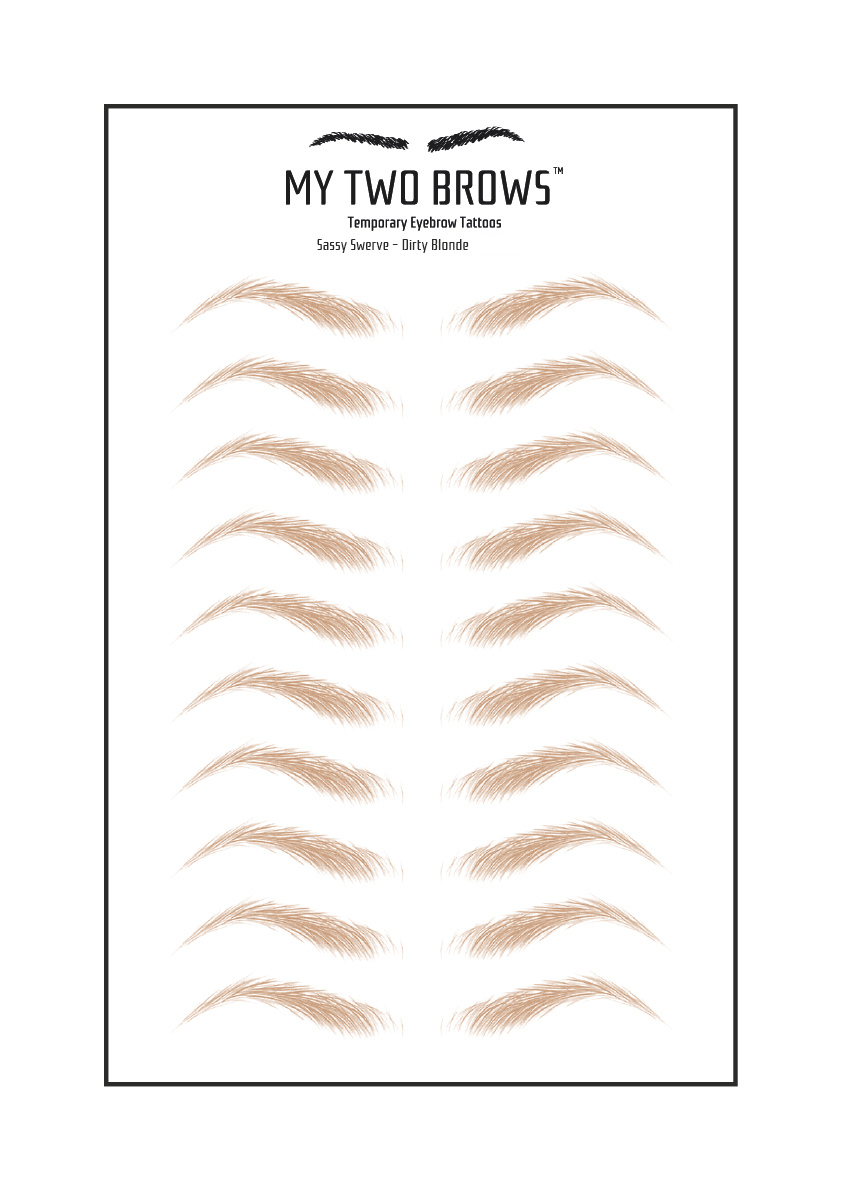 Temporary Eyebrow Tattoos (TEST COPY) My Two Brows