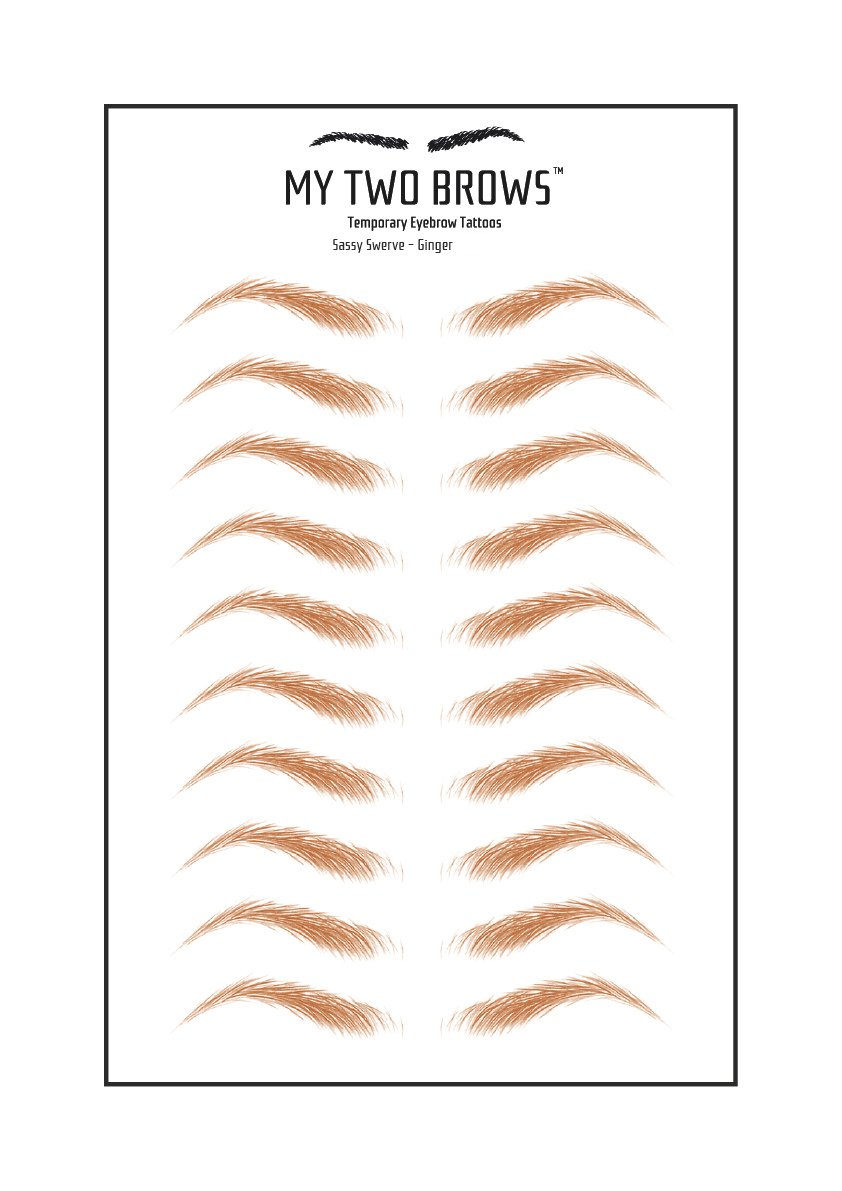 Temporary Eyebrow Tattoos (TEST COPY) My Two Brows