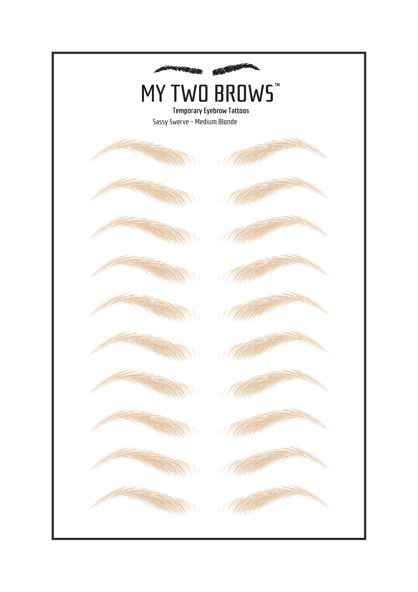 Temporary Eyebrow Tattoos (TEST COPY) My Two Brows