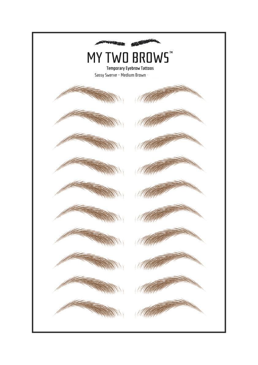 Temporary Eyebrow Tattoos (TEST COPY) My Two Brows