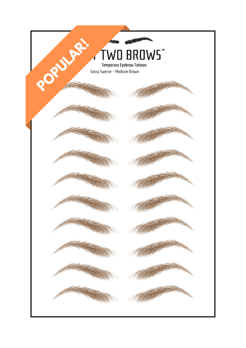 Temporary Eyebrow Tattoos (TEST COPY) My Two Brows